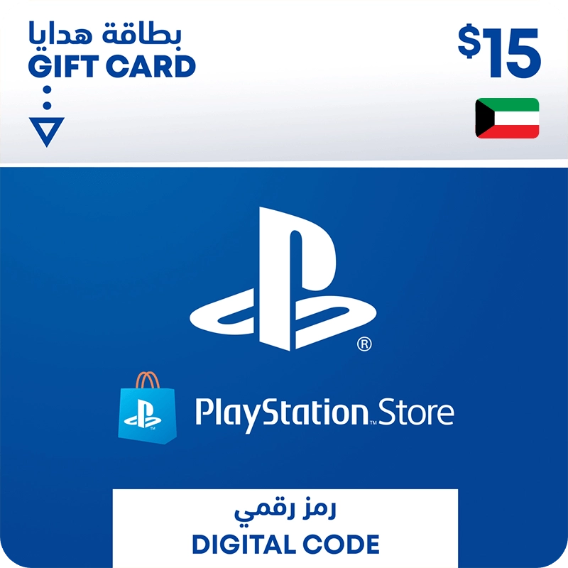 PSN PlayStation Store Gift Card $15 (KUWAIT)