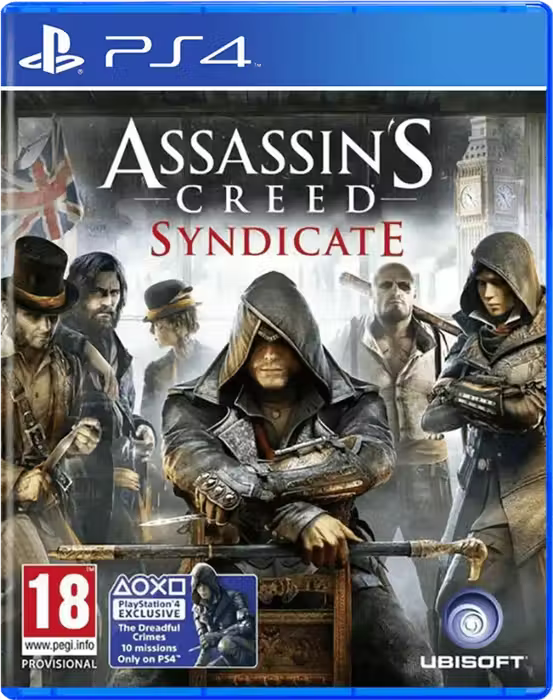 Assassins creed syndicate arabic and english ps4-used