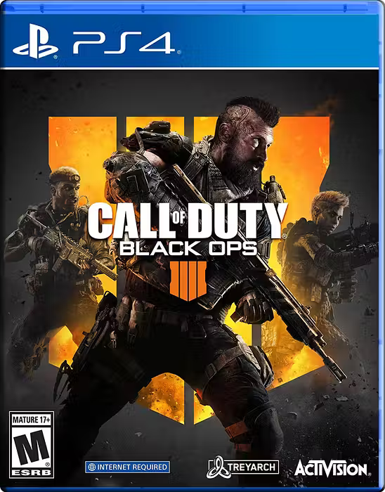 Call of duty black ops 4 arabic and english ps4-used