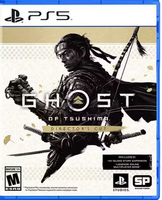 Ghost of tsushima director's cut ps5-used