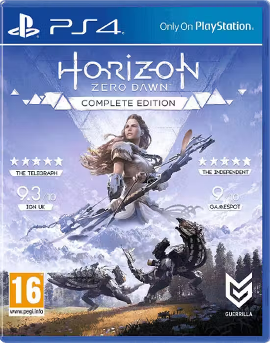 Horizon zero dawn arabic and english complete edition ps4-used