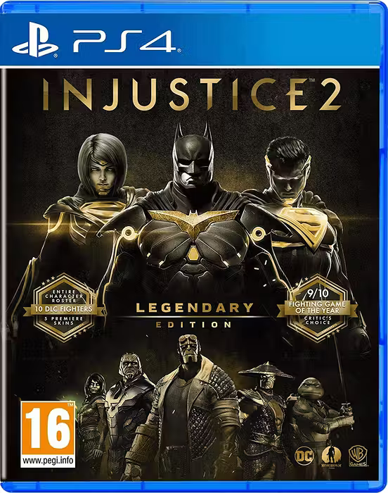 Injustice 2 legendary edition ps4-used