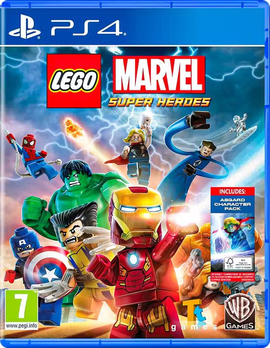 Lego Marvel super heroes ps4-used