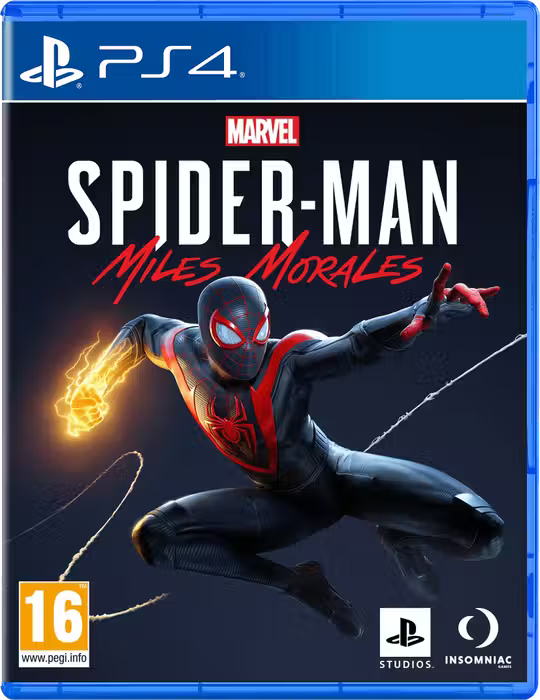 Spiderman miles morales arabic and english ps4-used