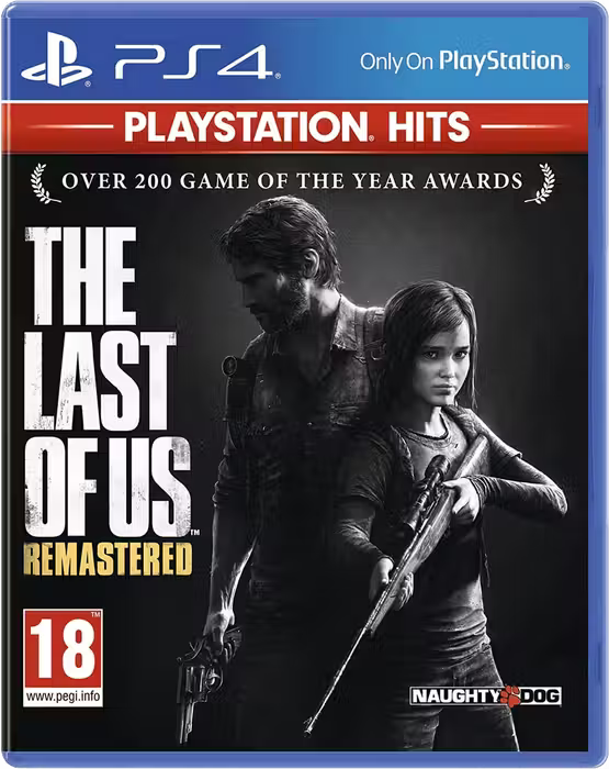 The last of us remastered ps4-used